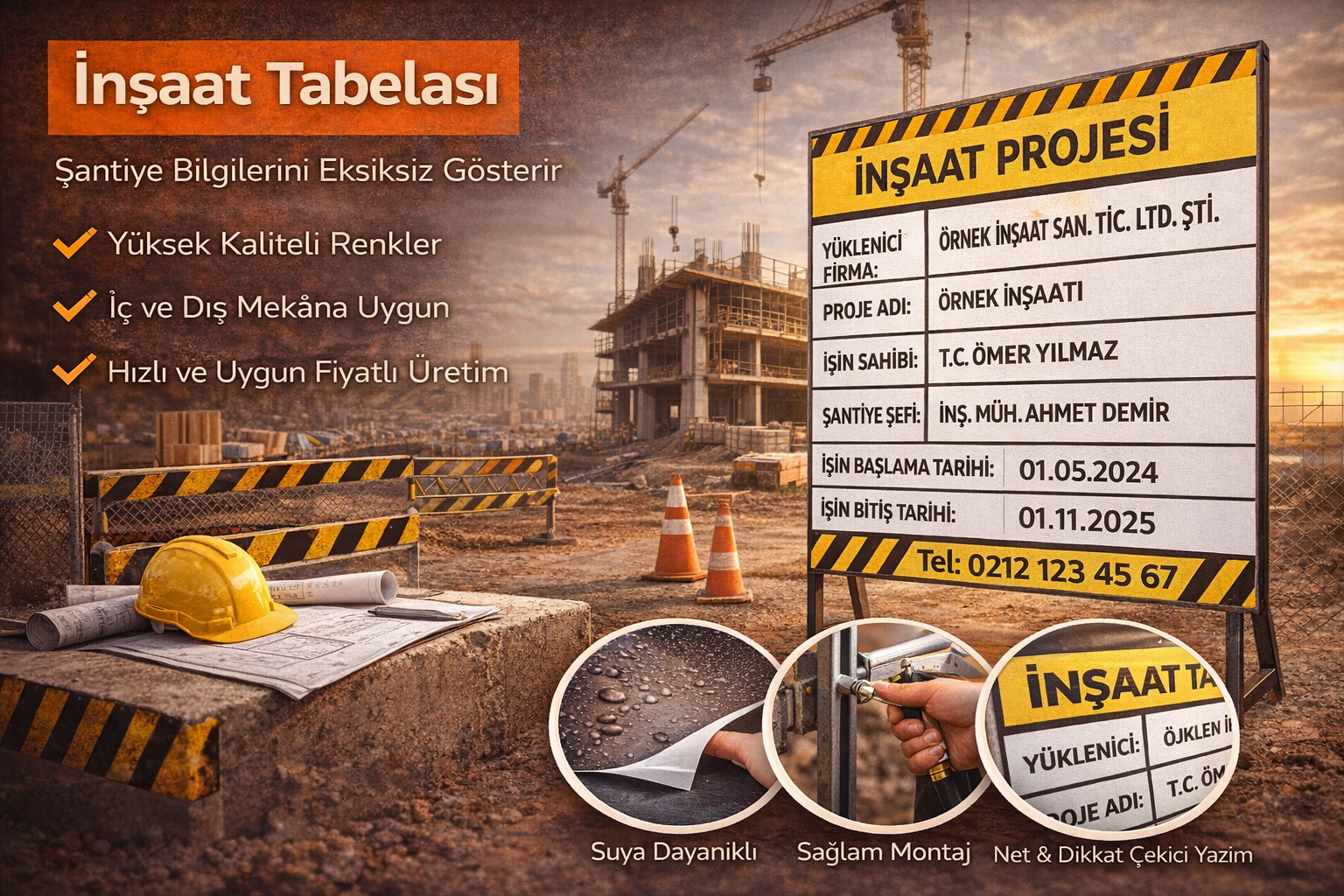 İnşaat Tabelası
